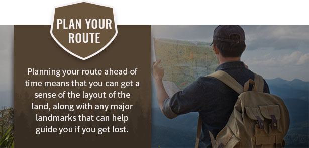 plan your route graphic